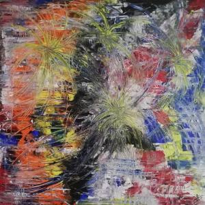 cascades 2019 toile 50x50