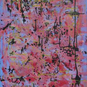 pluie orageuse 2015 toile 70x50