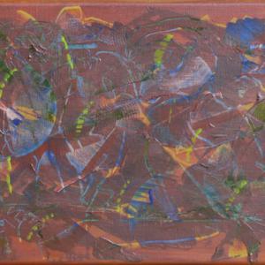 sous le soleil 2014 toile 60x20